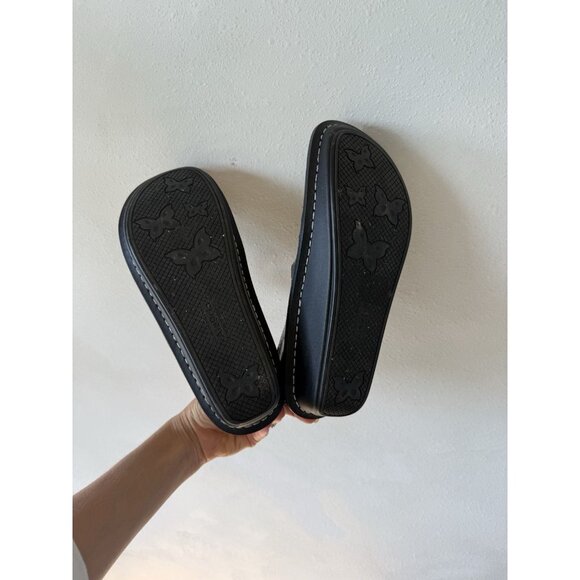 Alegria Women's Day-354 Day Mary Jane Shoes 39 8 Sew Platform Flats Flowers - Picture 4 of 6